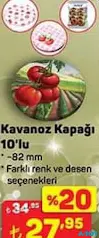 KAVANOZ KAPAĞI 10'LU KAVANOZ KAPAĞI 10'LU